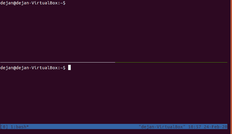 custom color scheme in tmux.